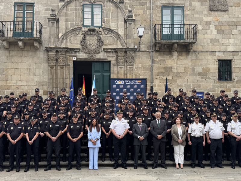 Un centenar de policías hará sus prácticas en Galicia durante los próximos once meses
