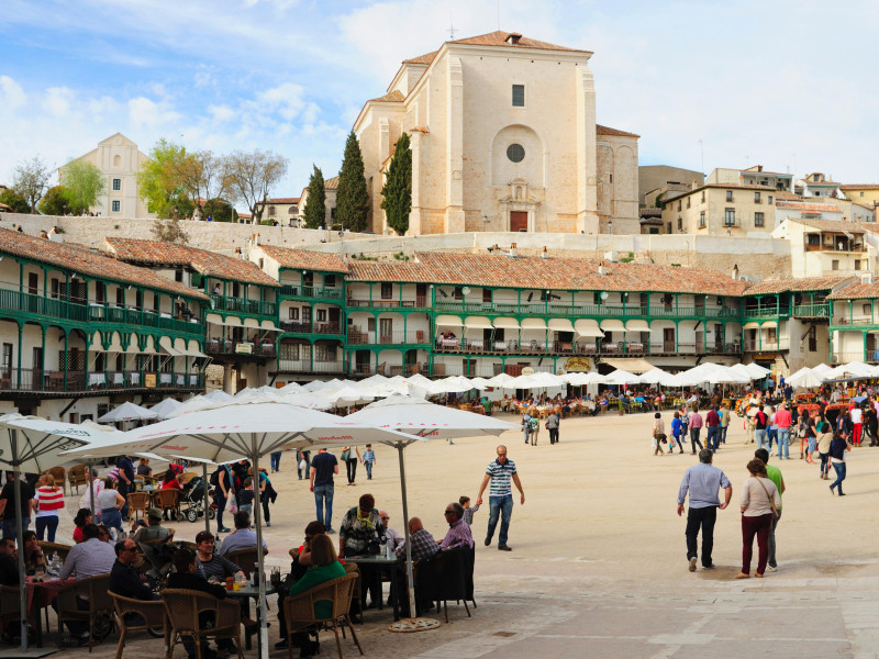 La Plaza Mayor de Chinchón