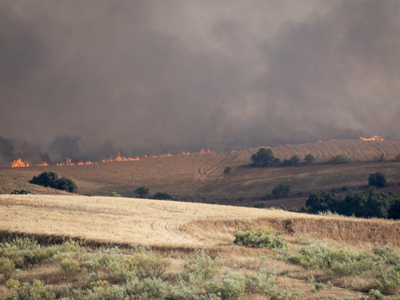 Incendio en Méntrida