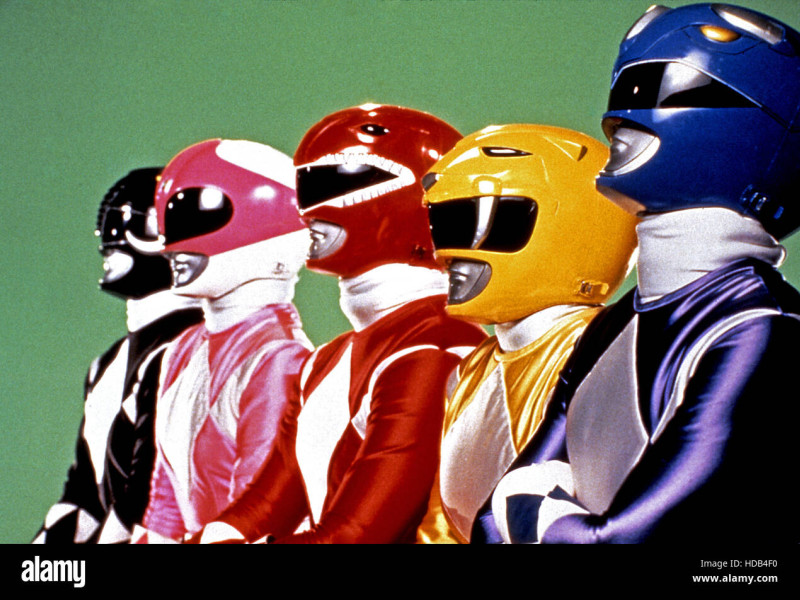 MIGHTY MORPHIN' POWER RANGERS, 1993-96 ©