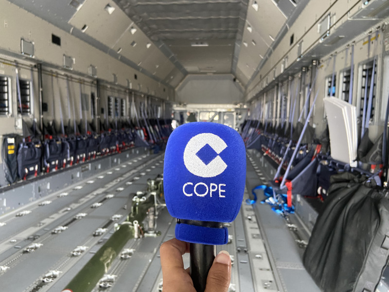 El interior del Airbus A400
