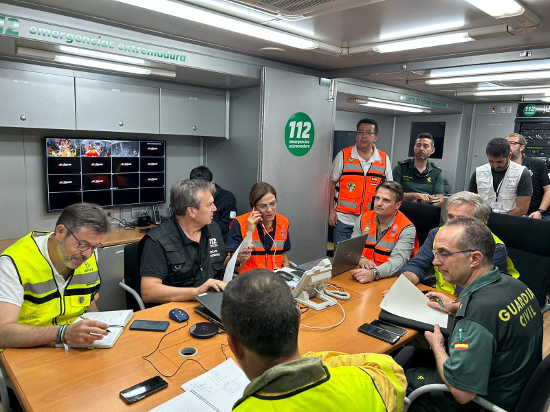 Reunión por el incendio