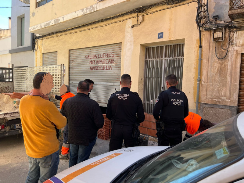 La policía de Alguazas es muy seria con los casos de okupación