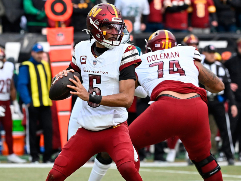 Imagen de un partido de la NFL de los Washington Commanders