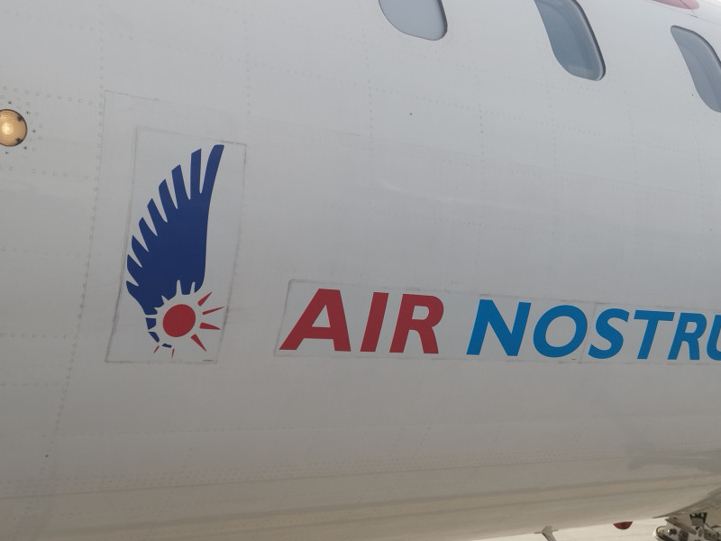 Avión de Air Nostrum en Alvedro