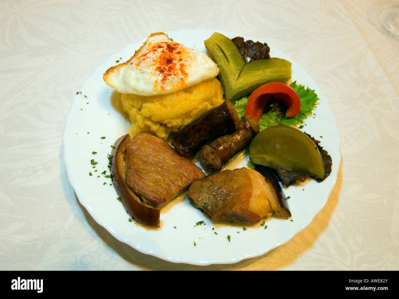 Moldavia foto archivo Comida tradicional