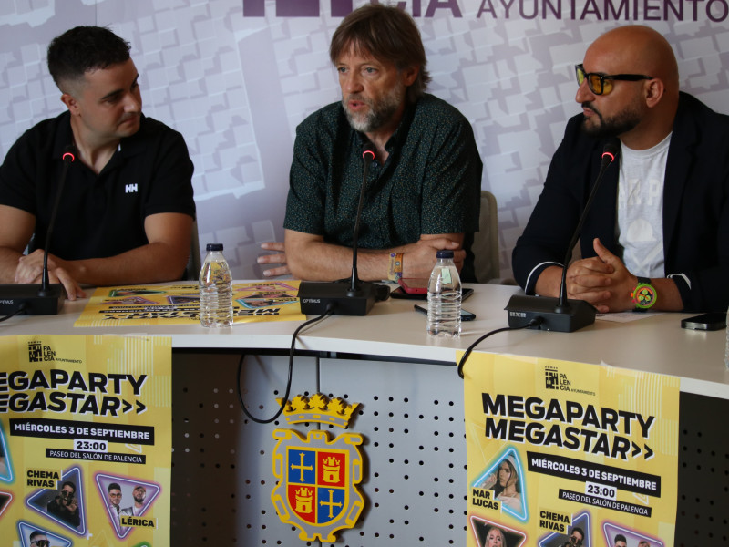 Presentación MegastarFM Palencia