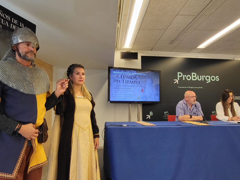 Presentación de los actos por el 70º aniversario de la estatua del Cid