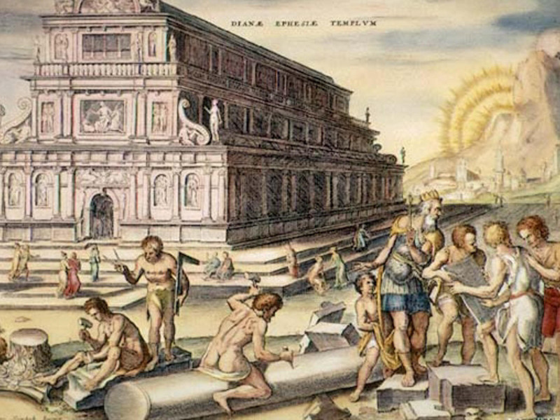 El Templo de Artemisa fue una de las Siete Maravillas del Mundo Antiguo. Ubicado en Éfeso, era un enorme templo dedicado a la diosa Artemisa. Su majestuosidad y estilo arquitectónico influyeron en la construcción posterior de templos y edificios sagrados.