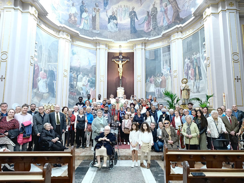 La asociación Apostolado de la Divina Misericordia de Valencia se une a la VI Jornada Mundial de los Pobres