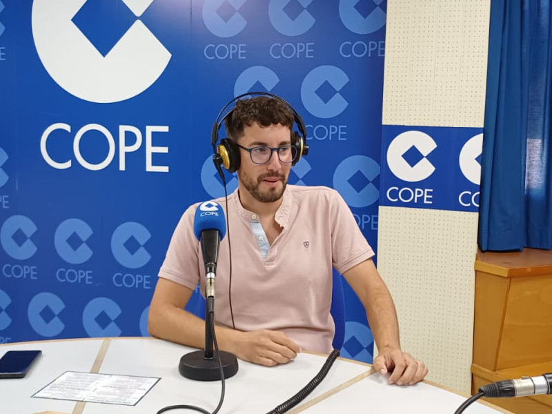 Andan Candeas, concejal de Cultura de Aroche en COPE
