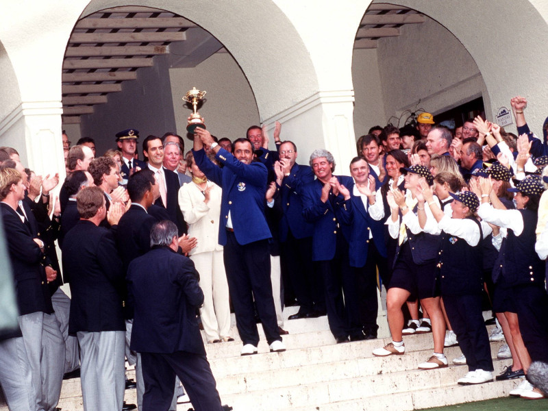 Severiano Ballesteros. Golf. Ryder Cup 1997 in Valderrama.