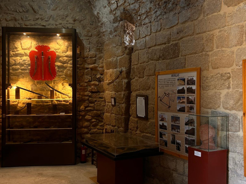 Interior del castillo