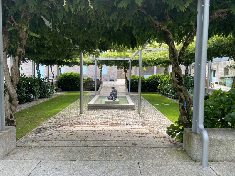 Uno de los rincones de Pazo Baión