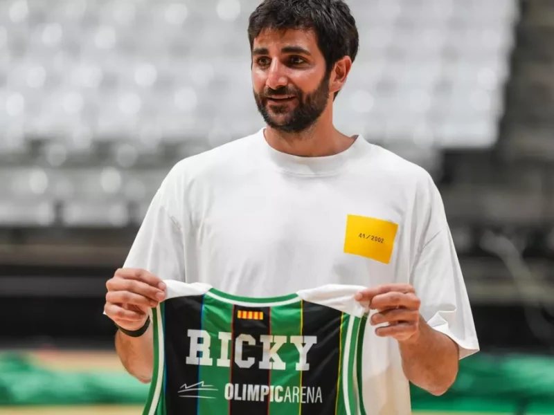 Ricky Rubio con ganas de vestirse la camiseta verdinegra