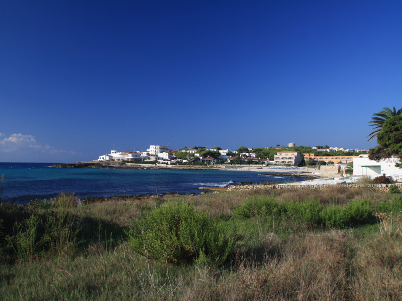 Sant Lluis, localidad costera de Menorca