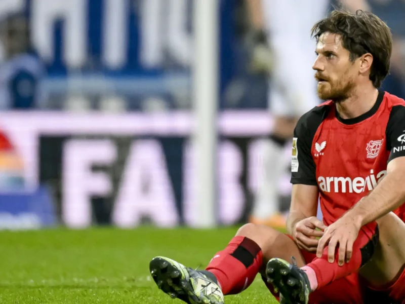 Hofmann en un partido con el Bayern Leverkusen