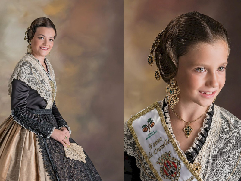 Reina mayor y reina infantil de la Magdalena 2026