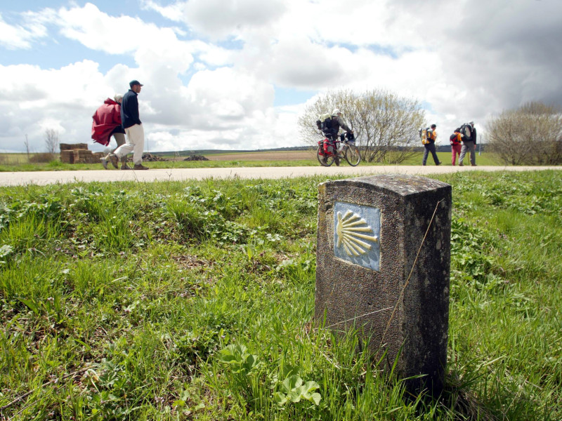 Un tramo del Camino de Santiago