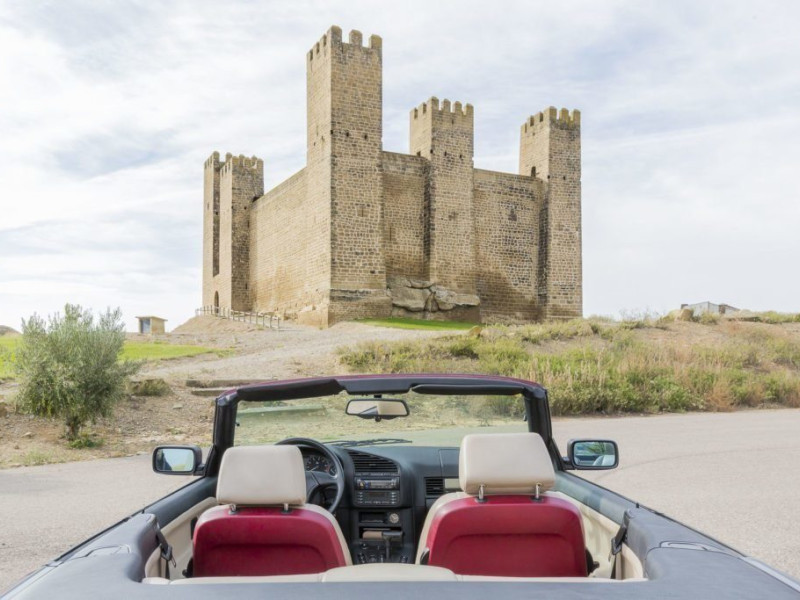 Uno de los castillos de las Cinco Villas.
