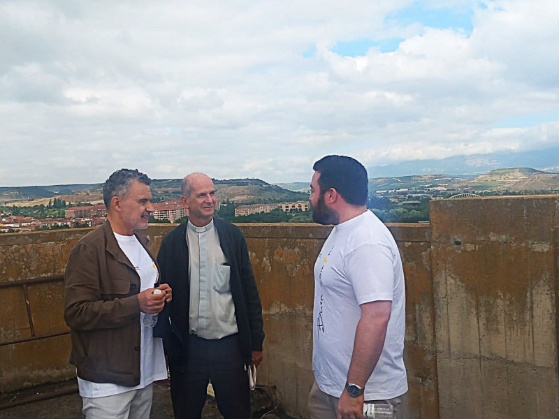 Vistas desde el mirador de Santiago, en Logroño