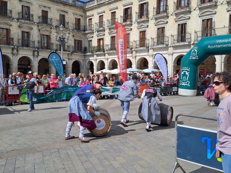 Carrera de barricas