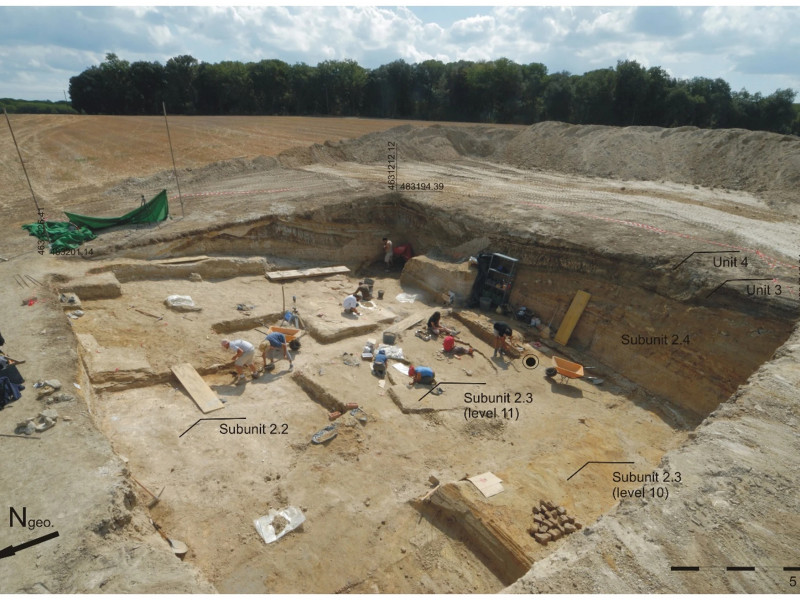 Las excavaciones en el Camp dels Ninots, en Girona
