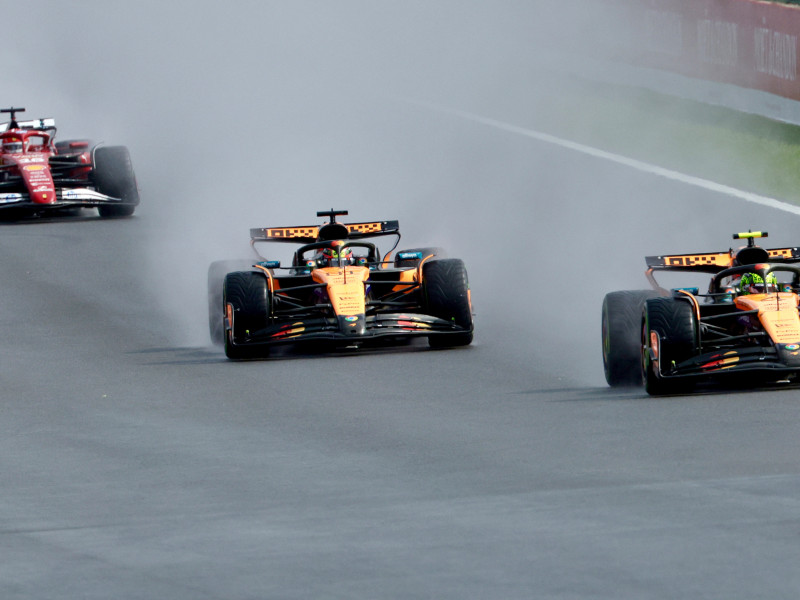 Oscar Piastri, por delante de Norris y Leclerc en Bélgica