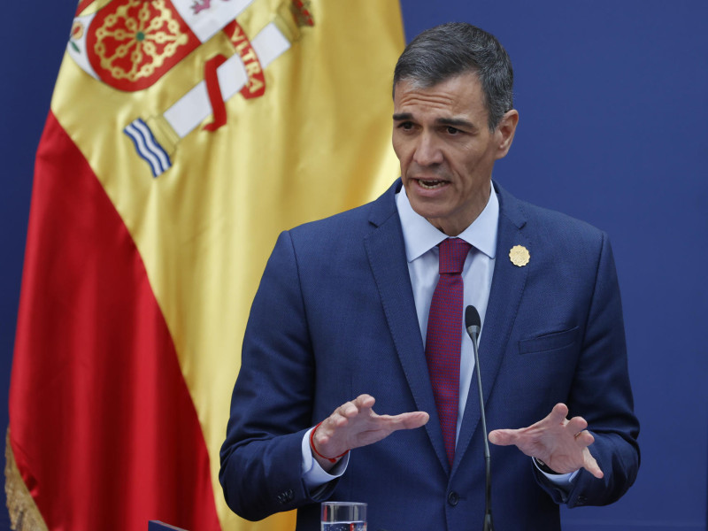 El presidente del Gobierno de España, Pedro Sánchez