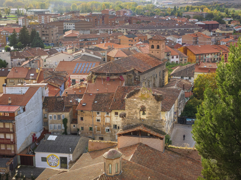 Belorado, etapa del Camino Francés, ruta española de peregrinación a Santiago de Compostela