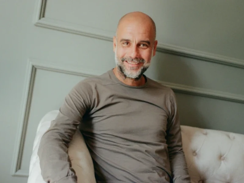 Guardiola en la entrevista