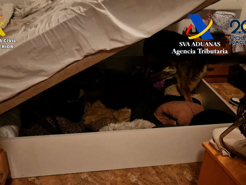 6 detenidos por tráfico de droga y petaqueo en la Costa Tropical de Granada