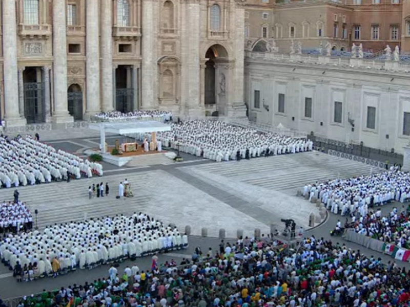 Misa de inicio del Jubileo de los Jóvenes en San Pedro del Vaticano