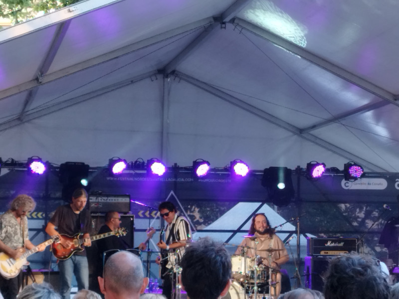 Concierto en el Campo da Leña en el Festival Noroeste 2023