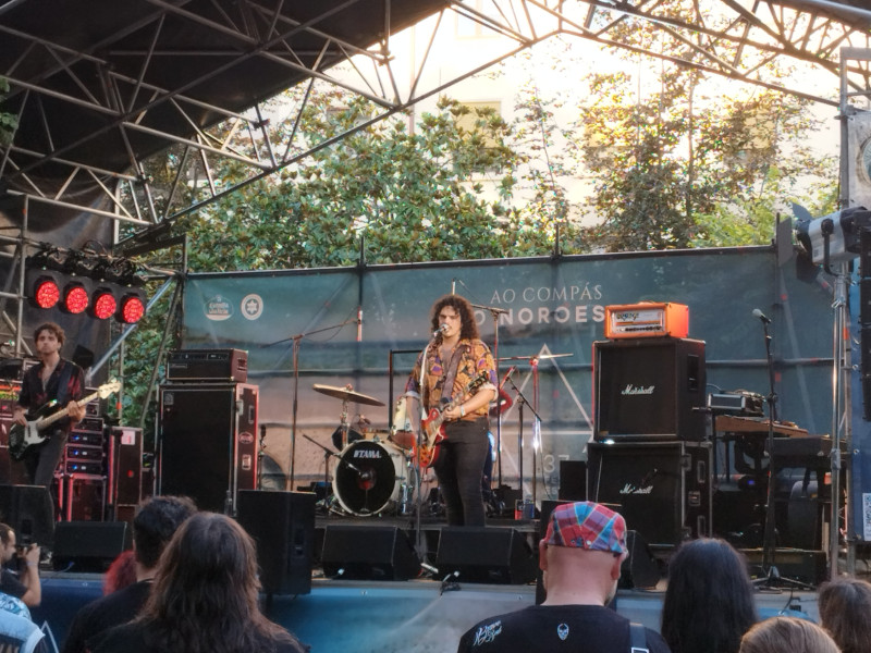 Concierto de Zälomon Grass en el Festival Noroeste de A Coruña, 2024