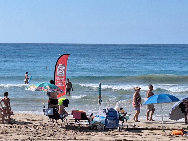 Calp cierra un tramo de Arenal-Bol por aguas residuales