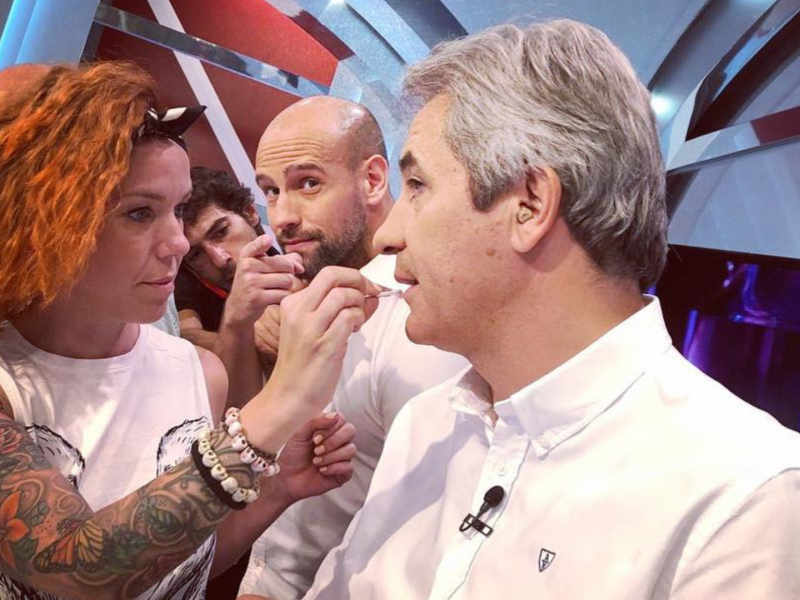 Gonzalo Miró con Manolo Lama
