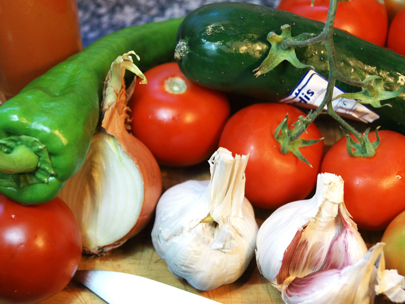 Ingredientes gazpacho