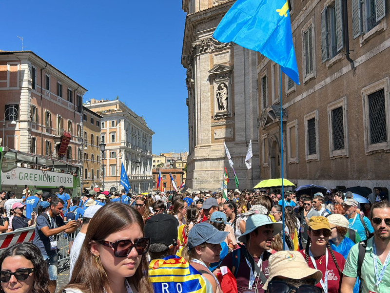 Jóvenes de Asturias en el Jubileo de Roma
