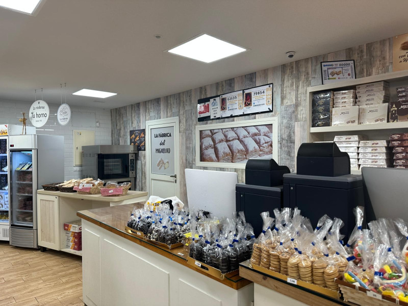 Interior de la tienda