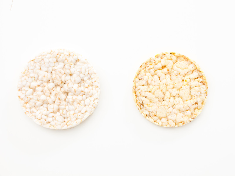 Tortita de arroz y maíz