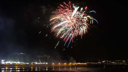 Fuegos Artificiales en las Fiestas de O Burgo (Culleredo, A Coruña)