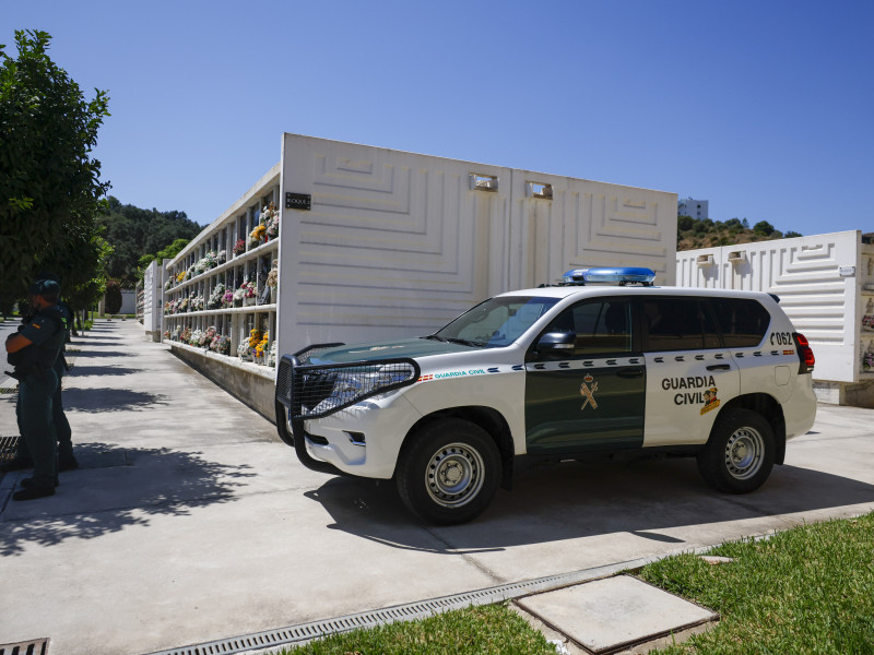 La Guardia Civil está en la zona velando por la seguridad