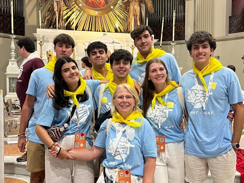 En la Basílica del Inmaculado Corazón de María en Roma