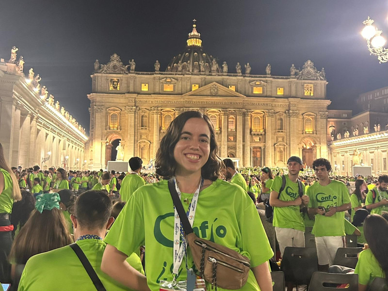 La joven Ana Salinas, nos ha contado en Herrera en COPE su experiencia como peregrina.