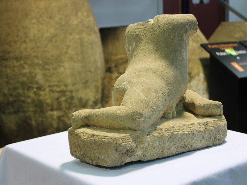 (Foto de ARCHIVO)Escultura romana de un Hércules niño del siglo II hallado en una escombrera.REMITIDA / HANDOUT por AYUNTAMIENTO DE LUCENAFotografía remitida a medios de comunicación exclusivamente para ilustrar la noticia a la que hace referencia la imagen, y citando la procedencia de la imagen en la firma15/9/2021