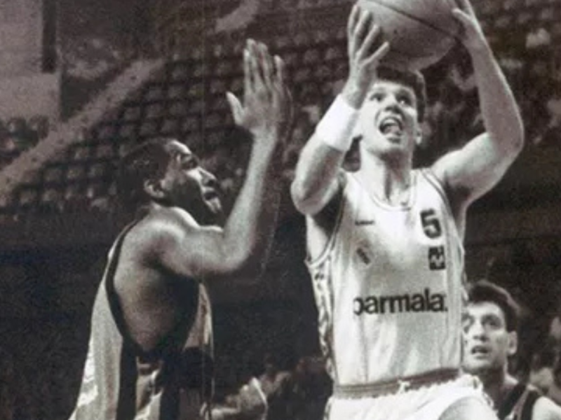 Un partido de Drazen Petrovic en el Real Madrid