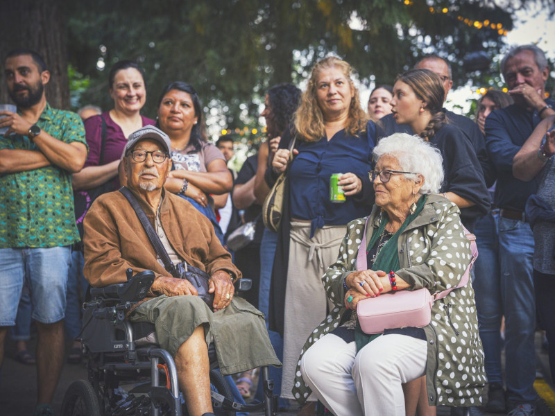 Público en el festival