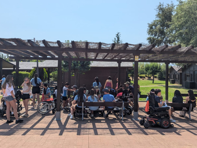 Campamento de Aspaym en Cubillos del Sil (León)