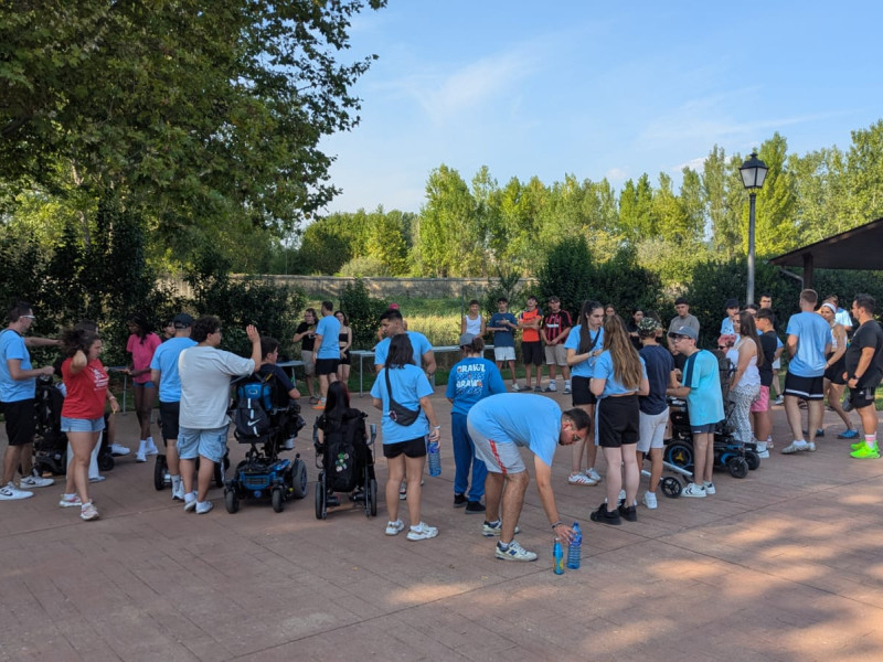 Campamento de Aspaym en Cubillos del Sil (León)